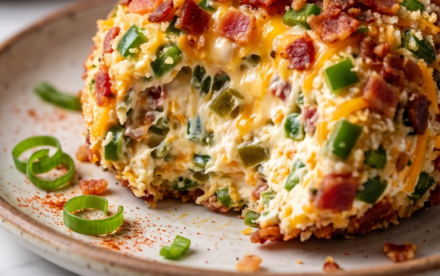 Jalapeno Popper Cheese Ball