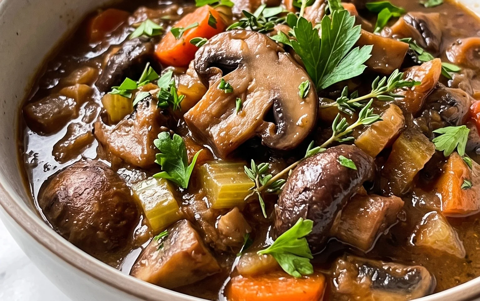 Vegan Mushroom Stew