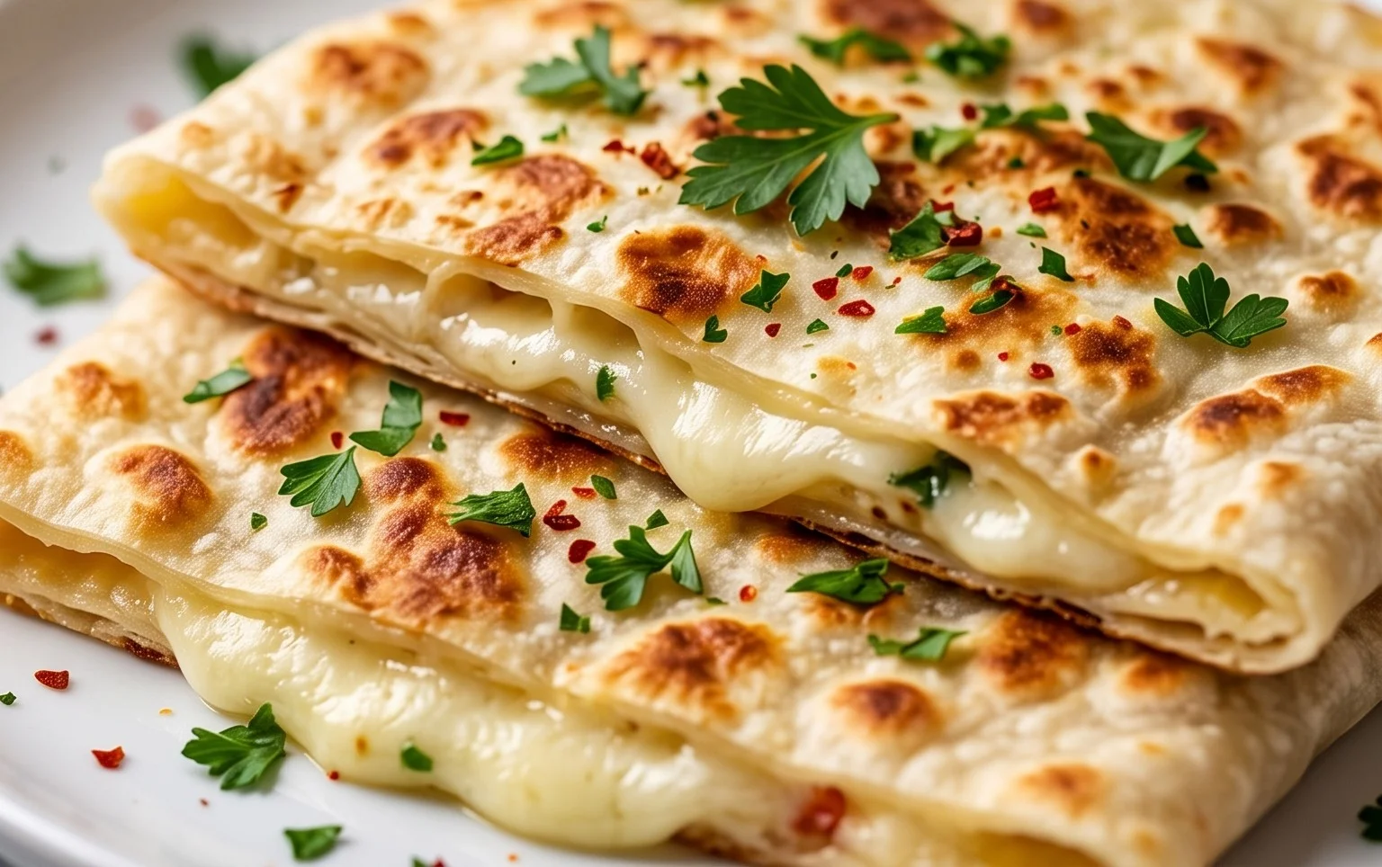 Gözleme, crêpes turques au fromage