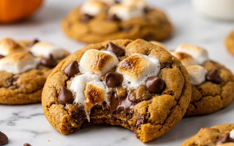 Biscuits Pumpkin S&rsquo;mores : Recette Facile Automnale