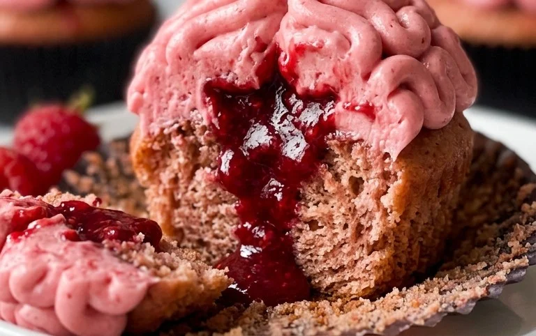Bleeding Brain Cupcakes