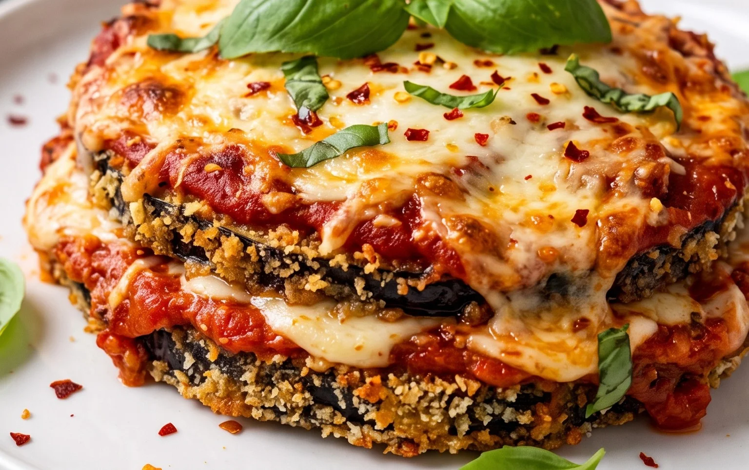 Authentic Eggplant Parmesan