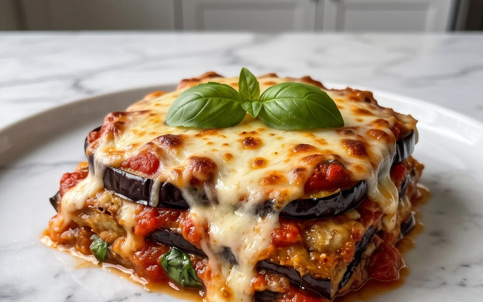 Aubergines Parmigiana: Magie Italienne